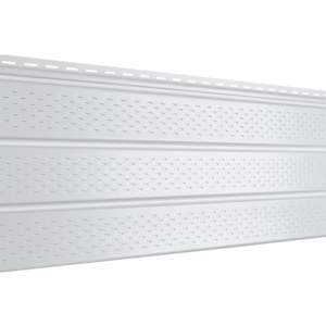 Софит Ю-Пласт PRO классический Белый с полной перфорацией