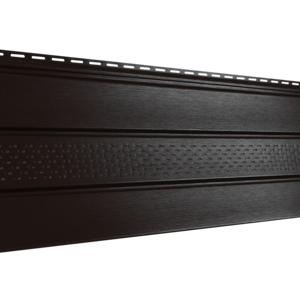 Софит Ю-Пласт PRO классический Коричневый с частичной перфорацией