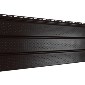 Софит Ю-Пласт PRO классический Коричневый полная перфорация