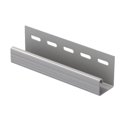 J-планка Ю-Пласт Классика, Серая