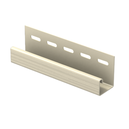 J-планка Ю-Пласт Классика, Светло-бежевая