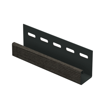 J-планка Ю-Пласт Timberblock Ель, Графитовая