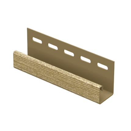 J-планка Ю-Пласт Timberblock Ель, Золотистый