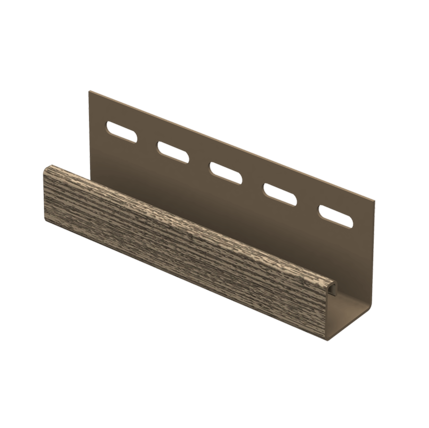 J-планка Ю-Пласт Timberblock Ель, Бежевый