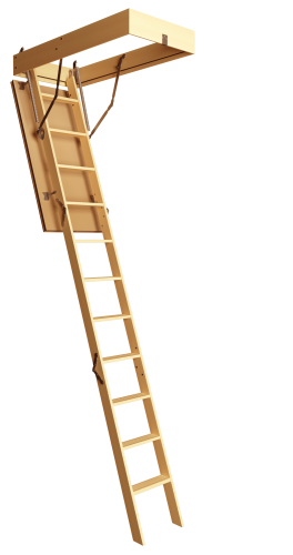 Чердачная лестница Docke Серия STANDARD 60х120х280 см