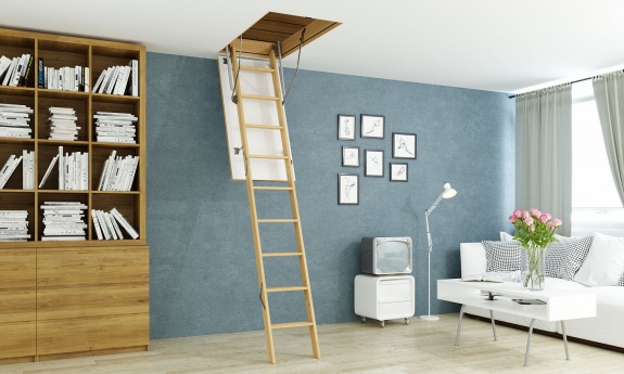 Чердачная лестница Docke Серия STANDARD 60х120х280 см