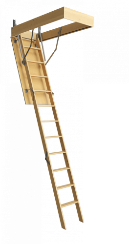 Чердачная лестница Docke Серия DACHA 60х120х280 см