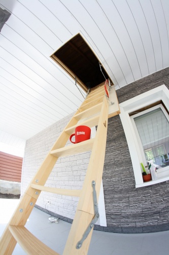 Чердачная лестница Docke Серия PREMIUM 70х120х300 см