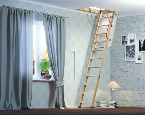 Чердачная лестница Docke Серия PREMIUM 70х120х300 см