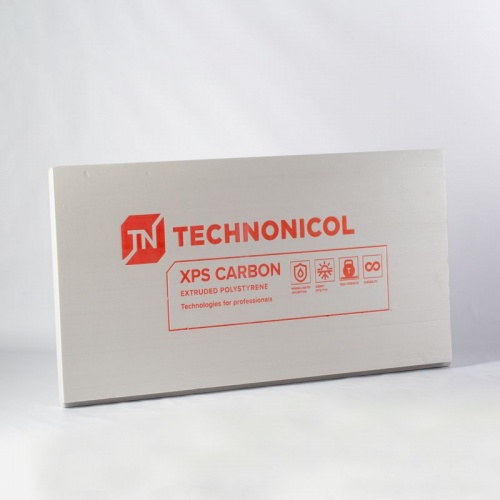 Экструдированный пенополистирол ТЕХНОНИКОЛЬ CARBON ECO (1180х580х50мм) 8 шт/уп