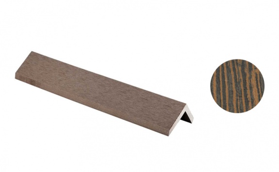 Угловой профиль CO-EXTRUSION CM Decking 2000*50*50*8 мм Графит