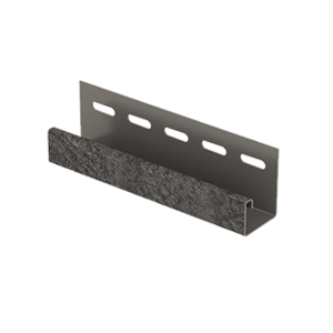 J-планка Ю-Пласт Стоун-хаус Кирпич графмтовый