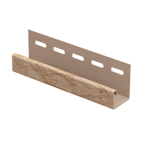 J-планка Ю-Пласт Стоун-хаус Камень золотистый