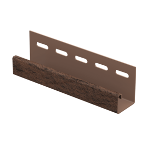 J-планка Ю-Пласт Стоун-хаус Камень жженый