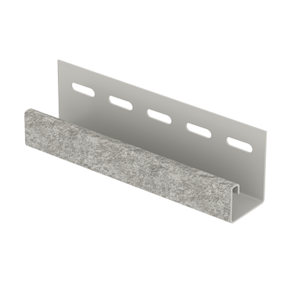 J-планка Ю-Пласт Стоун-хаус Сланец светло-серый