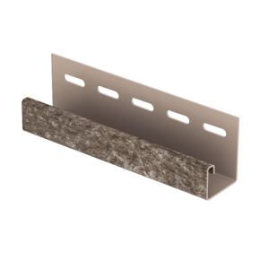 J-планка Ю-Пласт Стоун-хаус Кварцит коричневый