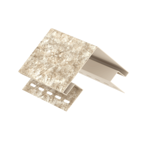 Наружный угол Ю-Пласт Стоун-хаус Кварцит светло-бежевый