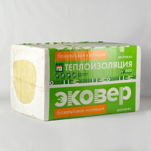 Утеплитель Эковер Лайт 45 кг/м³ 36λ (1000х600х50мм) 12 шт/уп