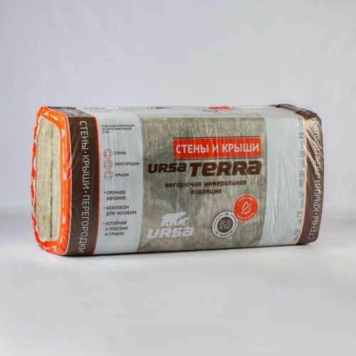 Утеплитель URSA TERRA 36λ (1250х610х100мм) 5 шт/уп