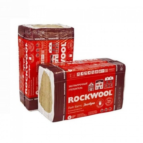 Мин. плита ROCKWOOL ЛАЙТ БАТТС ЭКСТРА (1000х600х50)х8