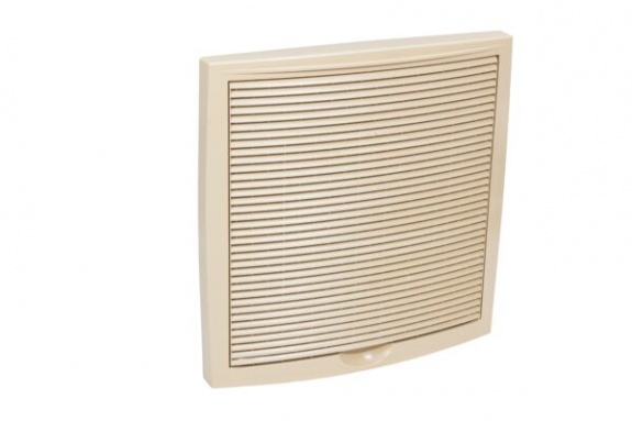 Вент. решетка 375*375 бежевая