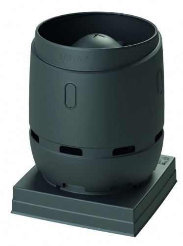 FLOW 400S вентиляционный выход + основание 724x725 светло-серый