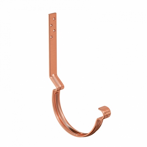 Крюк крепления желоба длинный Aquasystem 125/90 Медь