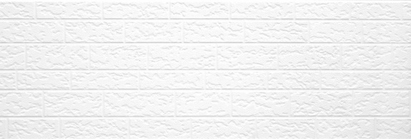 Фасадная панель Costune Крупнозернистый кирпич Белая