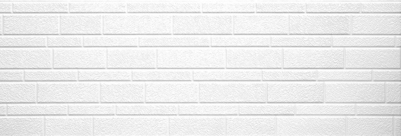 Фасадная панель Costune Декоративный кирпич Белая