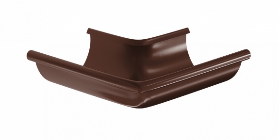 Угол желоба наружный 90° Aquasystem 150/100 Pural MATT RAL8017