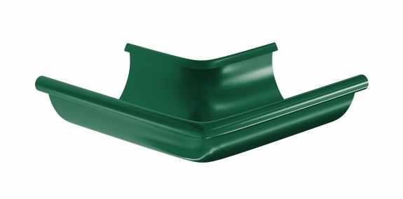 Угол желоба наружный 90° Aquasystem 150/100 Pural RAL6005