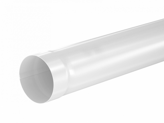 Труба водосточная 1м Aquasystem Pural 125/90 RR20