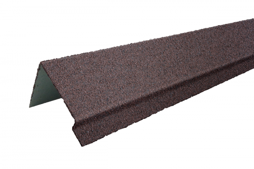 Наличник оконный металлический LUX 1250х120х100 мм Шотландский