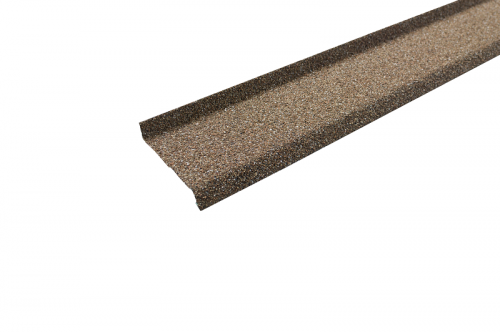 Цокольная планка 17х85х20х1250 мм Коричнево-бежевый