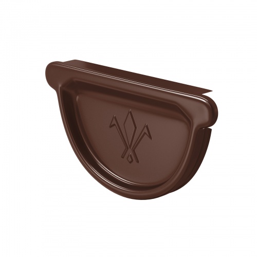 Заглушка желоба Aquasystem 150/100 Pural RAL8017