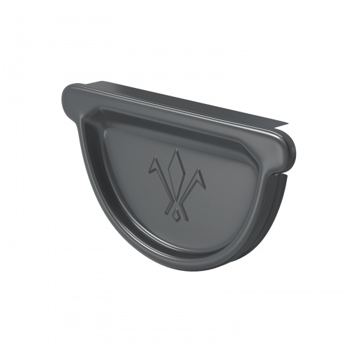 Заглушка желоба Aquasystem 125/90 Pural MATT RR23