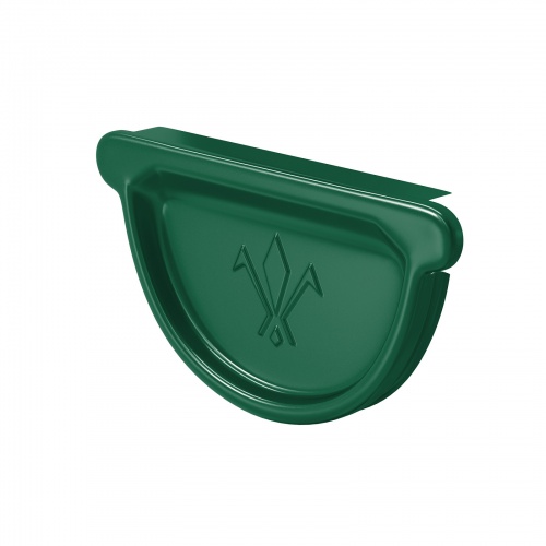 Заглушка желоба Aquasystem 125/90 Pural RAL6005