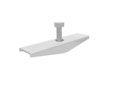 Крепеж стальной Gidrolica для лотка водоотводного пластикового DN100