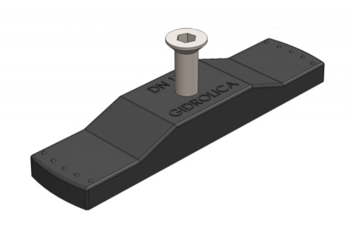 Крепеж Gidrolica для лотка водоотводного пластикового DN100 для арт.508/1