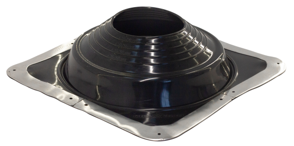 Проходной элемент MF прямой №8 черный (178-330мм) +240 силиконовый