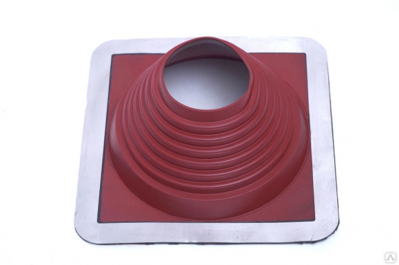 Проходной элемент MF прямой №9 красный (254-502мм) +240 силиконовый