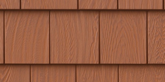 Фасадная панель GRAYNE Красный кедр Терракотовый