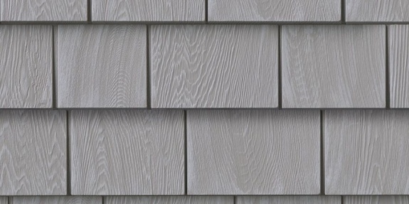 Фасадная панель GRAYNE Белый кедр Перламутровый серый
