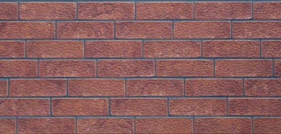 Панель облицовочная UNIPAN под кирпич цвет: DU12-004