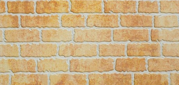Панель облицовочная UNIPAN. Кирпич желтый цвет: UNIPAN DU14-004