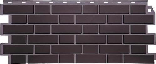 Фасадная панель FineBer - серия "Кирпич облицовочный" Жжёный