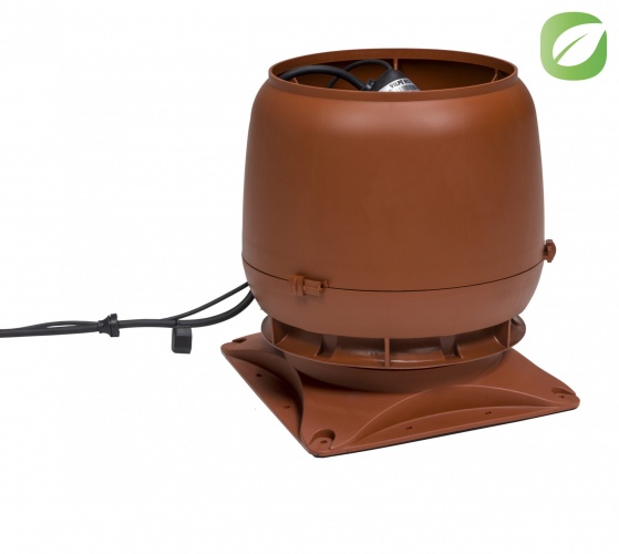 ECO190S/Ø125 ВЕНТИЛЯТОР + ОСНОВАНИЕ кирпичный цвет