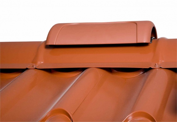 Коньковый вентиль Pelti KTV/harja для металлической кровли (RR750)