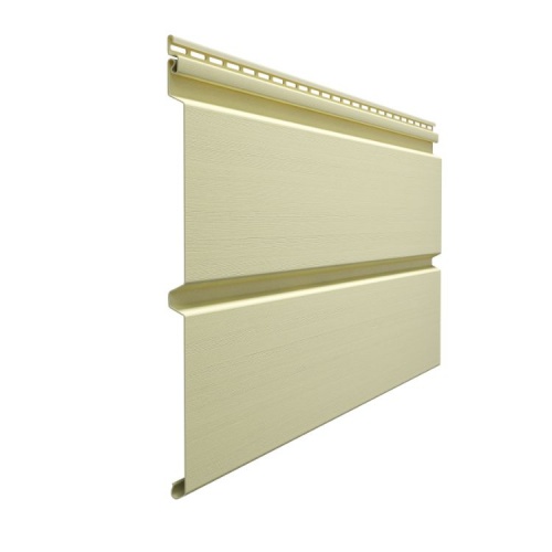 Сайдинг виниловый Docke Premium 3,66x0,30 Брус D6S Банан