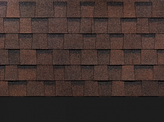 Ламинированная черепица Docke Dragon Standard Темно-коричневый